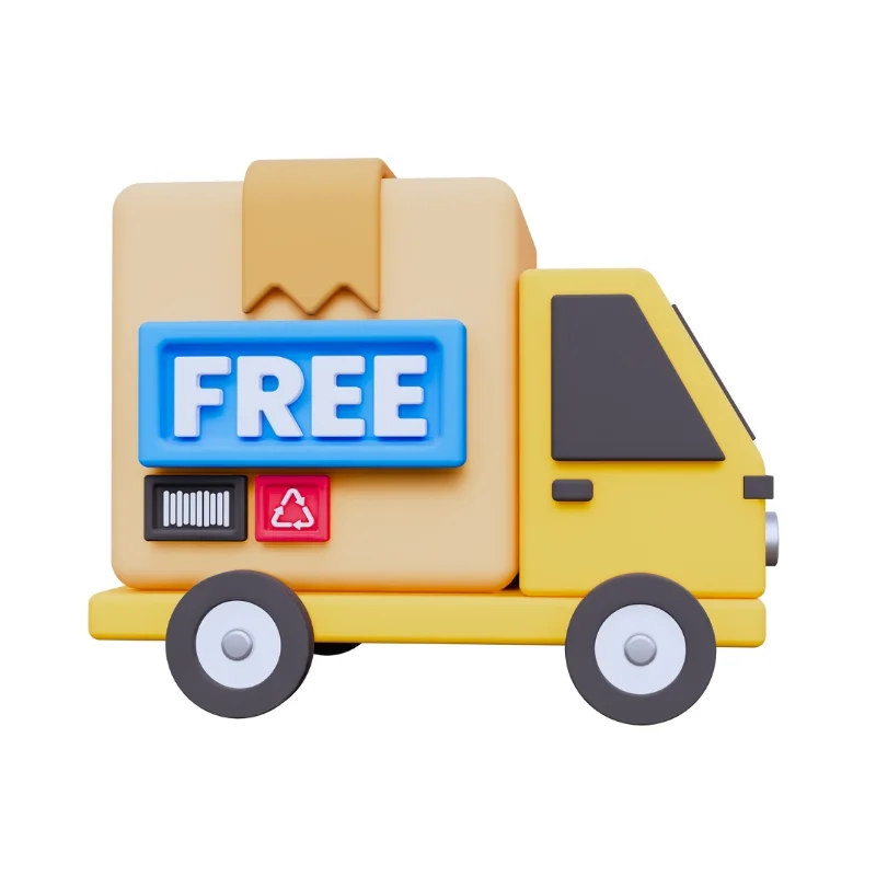 الشحن مجاني